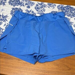 Avia Activewear Women's Blue Athletic Running Shorts